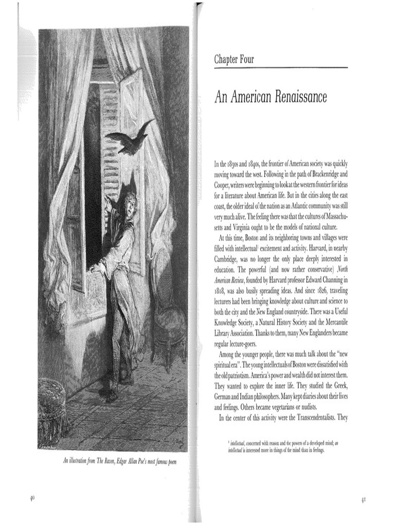 Reading #3 - An American Renaissance | PDF