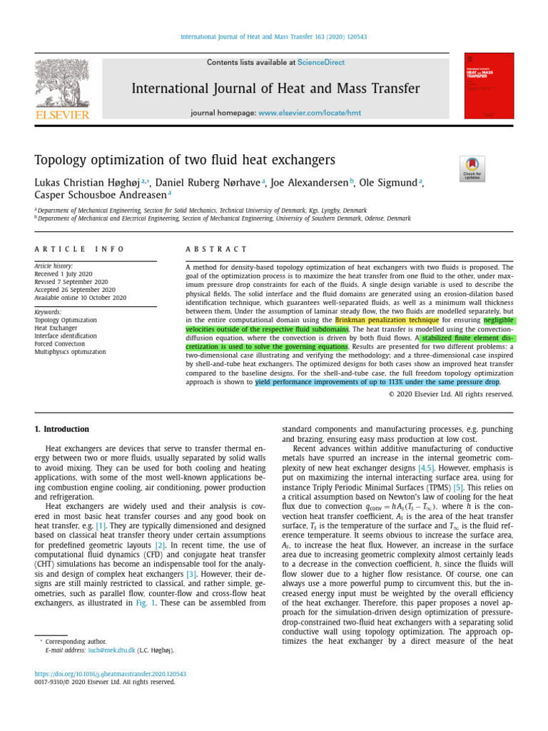J Ijheatmasstransfer 2020 120543 | PDF | Heat Transfer | Heat