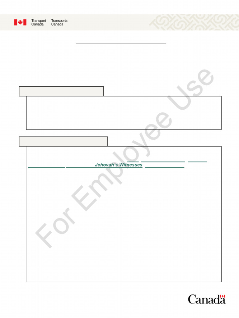 Religious Exemption Request Form | PDF | Affidavit | Privacy