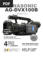 DVX100B Manual