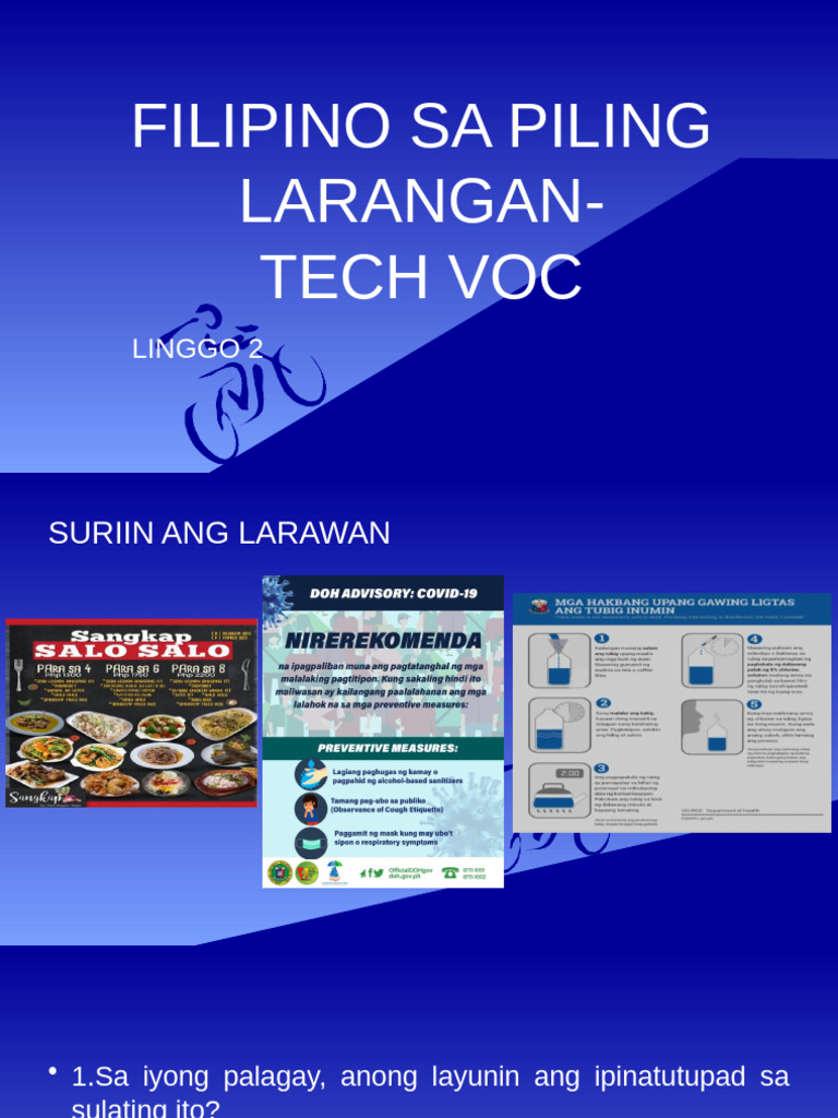 Week 2 Tech Voc | PDF