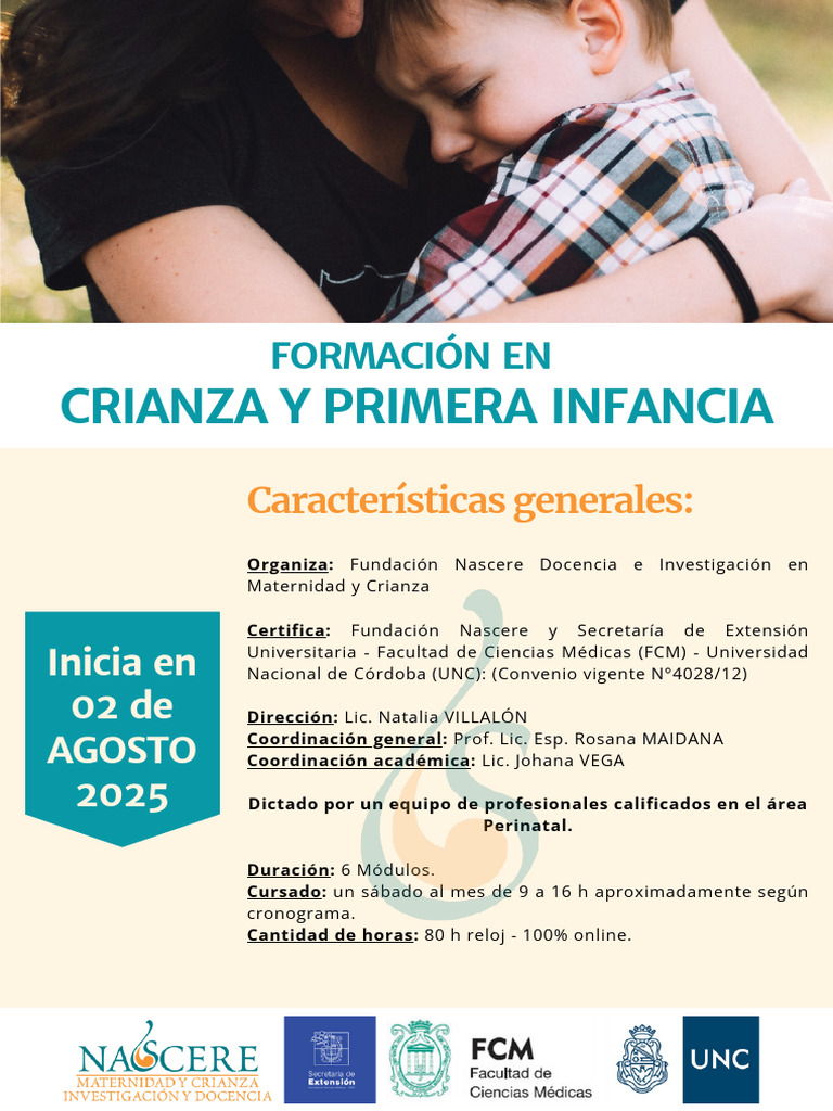 Formación en Crianza y Primera Infancia 2025 | PDF | Educación de la ...