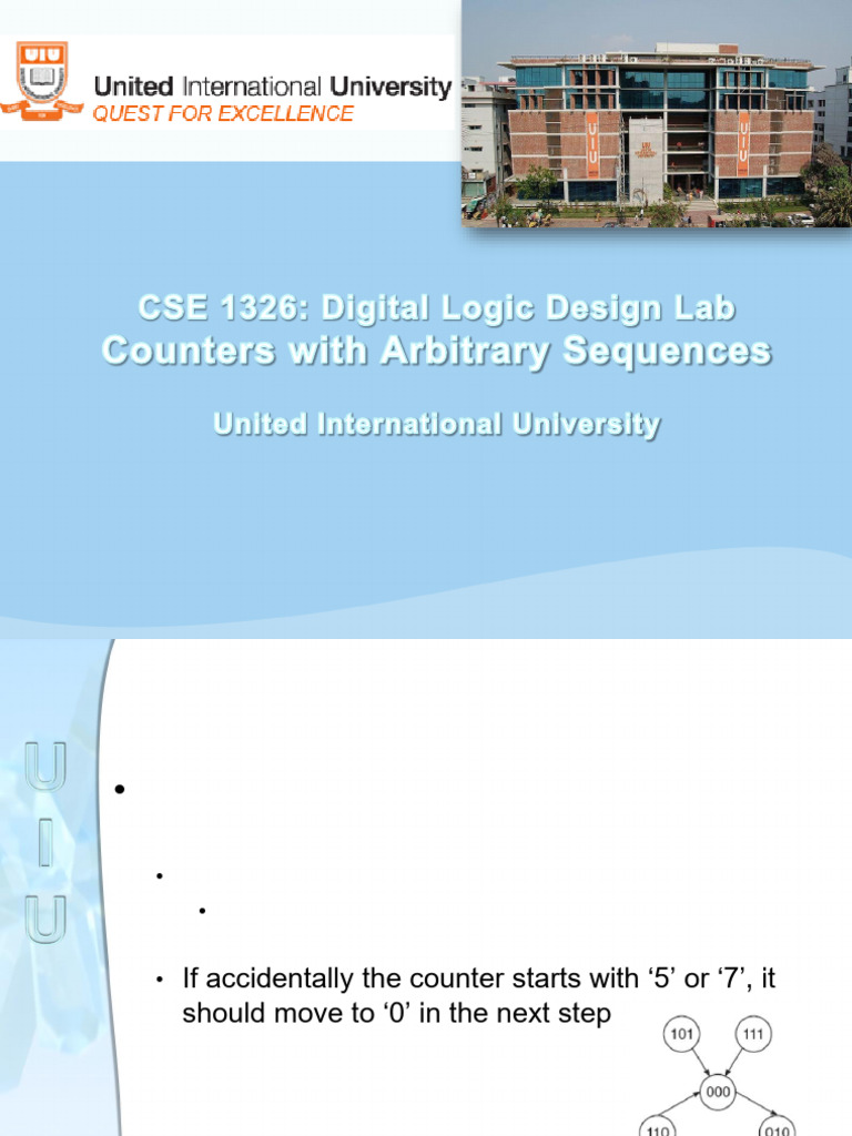 Arbitrary Sequence Counter Design | PDF