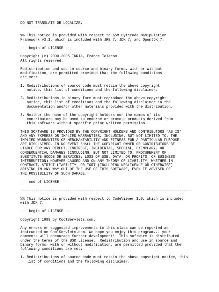 Third Party License Read Me | PDF | Library (Computing) | License