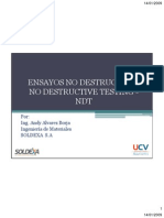 Curso de Ensayos No Destructivos - Ucv