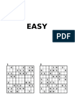 6400 Sudoku Puzzles With Solutions