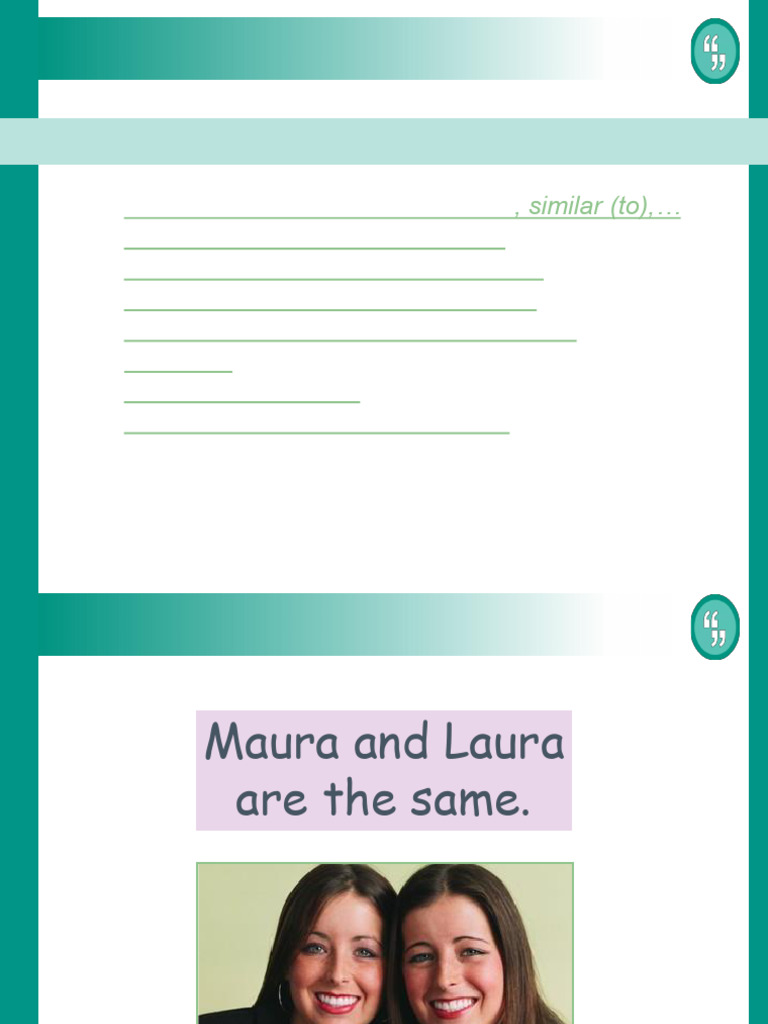 Mastering Comparisons in English Grammar | PDF | Linguistic Typology ...