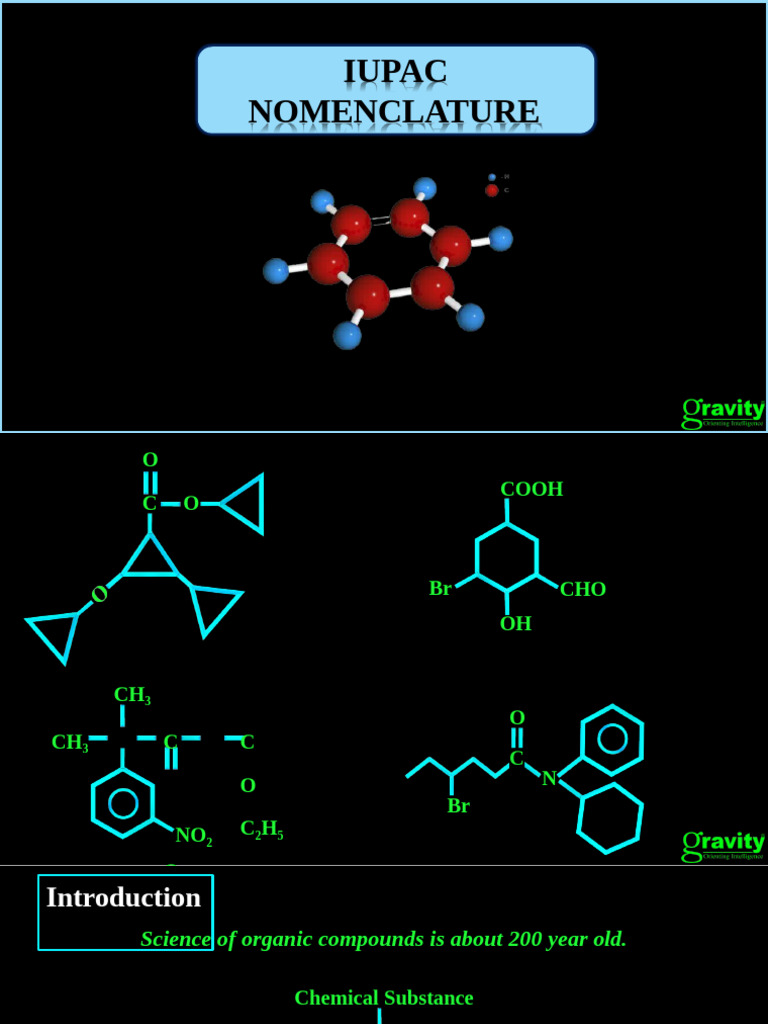 Organic Chemistry: IUPAC Nomenclature Guide | PDF | Carboxylic Acid ...