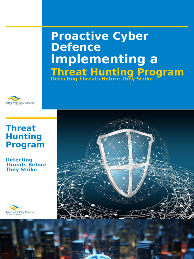 Proactive Threat Hunting Program Guide | PDF