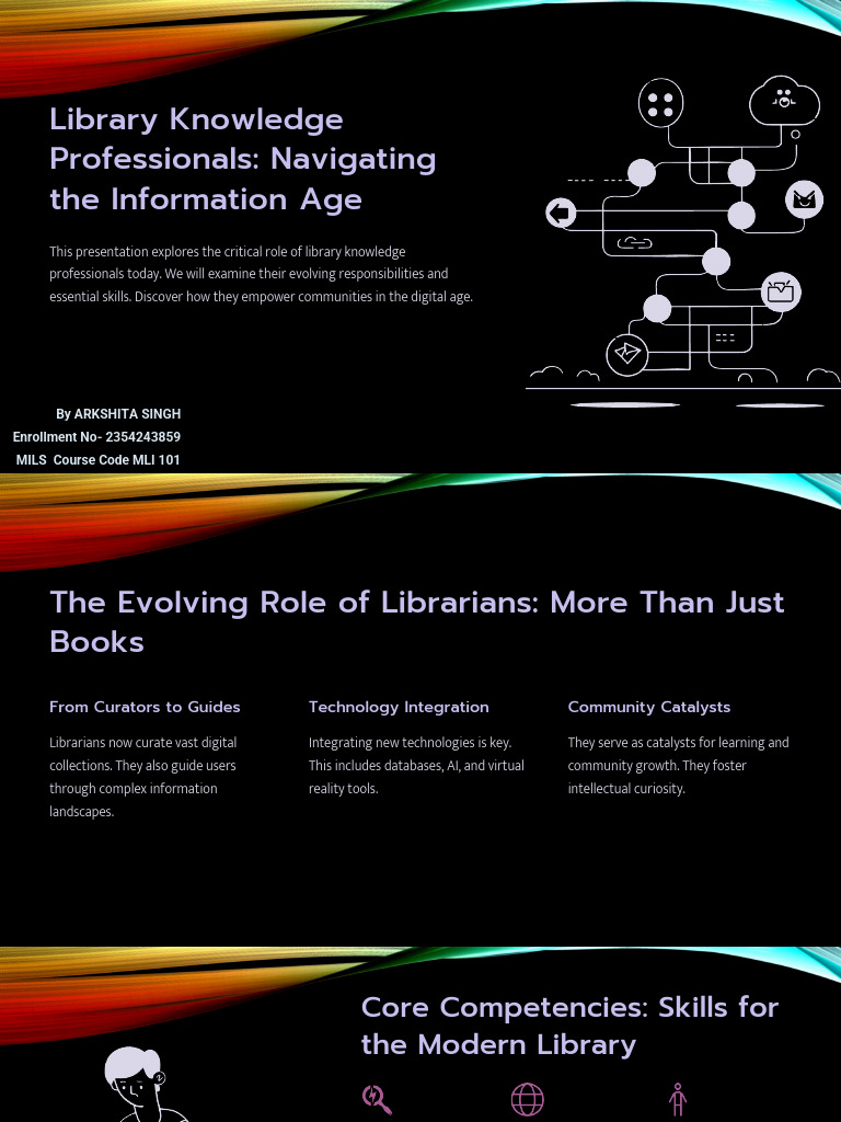 Role of Library Professionals Today | PDF | Libraries | Metadata