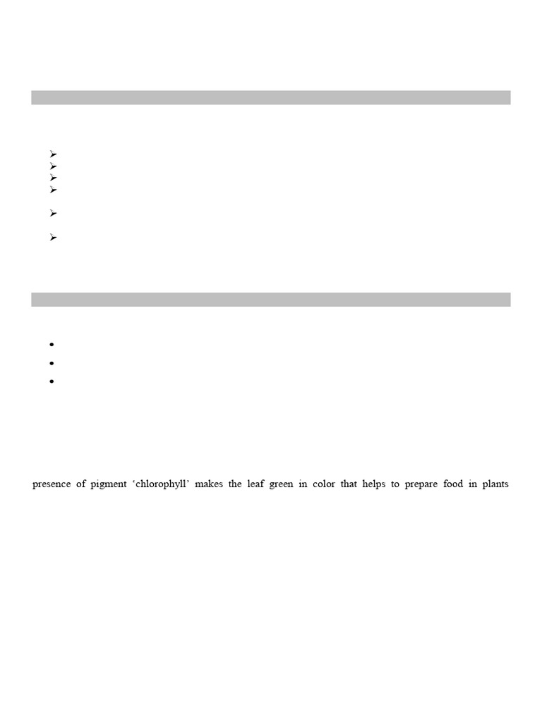 Plant Morphology and Anatomy Manual | PDF | Leaf | Plants