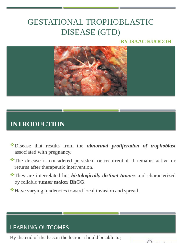 Gestational Trophoblast Disease | PDF | Human Chorionic Gonadotropin ...