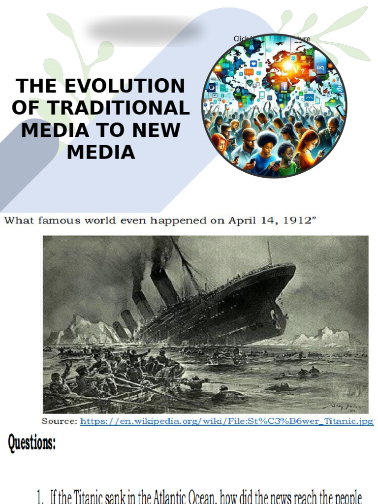 The Evolution of Traditional Media To New Media | PDF | Leninism ...