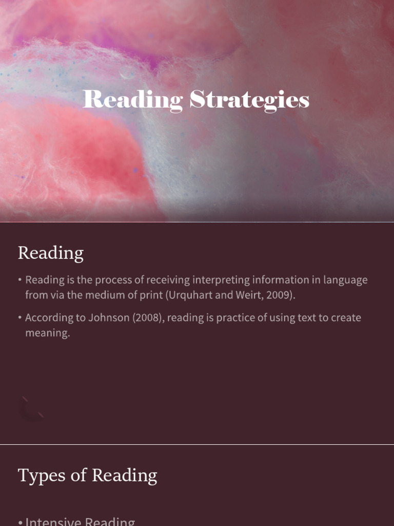 Effective Reading Strategies Explained | PDF