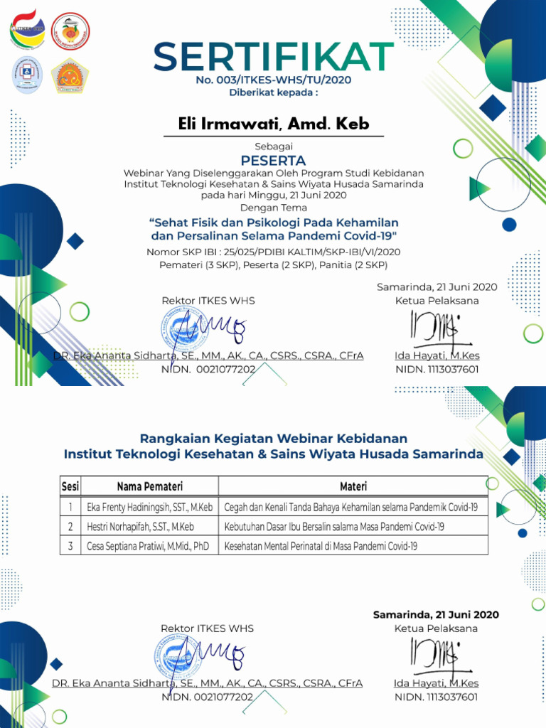Eli Irmawati, Amd. Keb | PDF