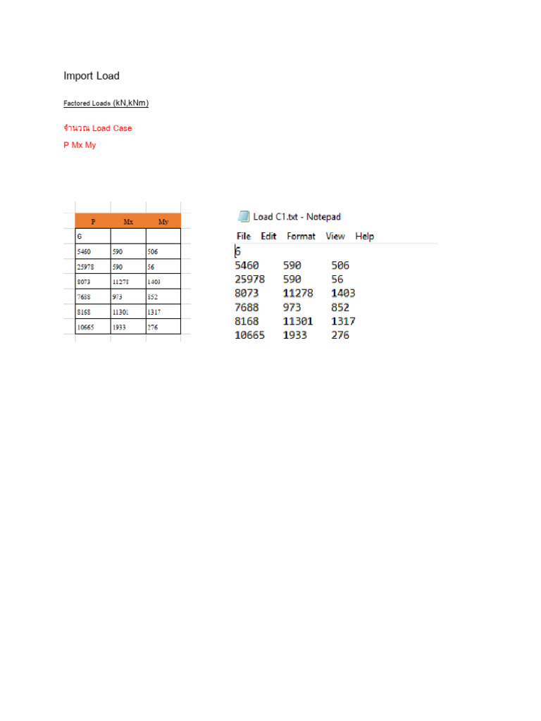 Import Load - SP Column | PDF