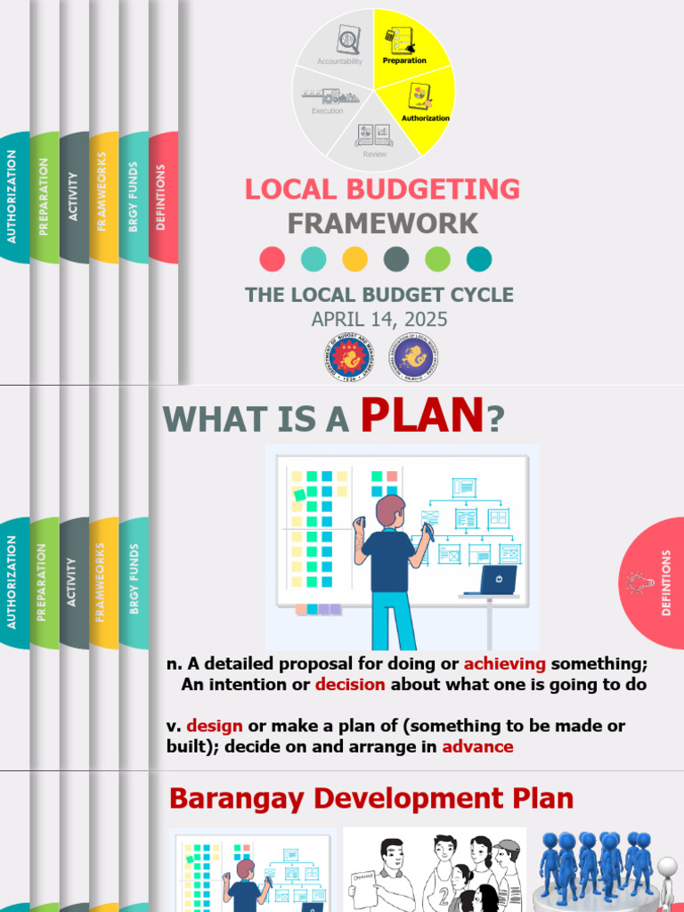 Barangay Budgeting Framework Guide | PDF | Taxes | Economies