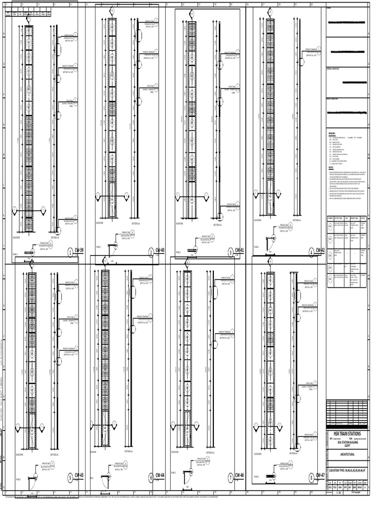 Architectural Elevation Details AE5215 | PDF | Architectural Elements ...