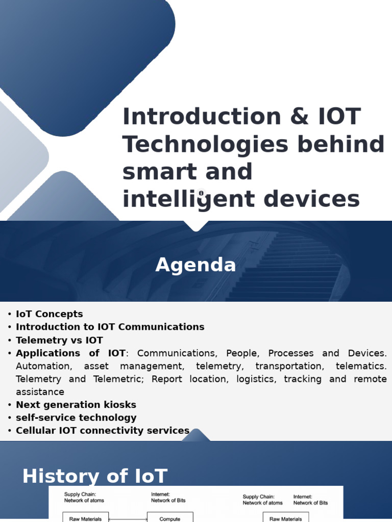 IoT Technologies and Applications Overview | PDF | Internet Of Things ...