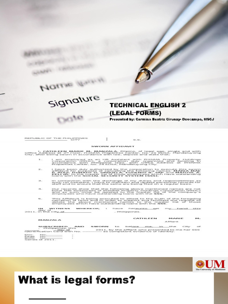 Essential Legal Forms Guide | PDF | Affidavit | Police