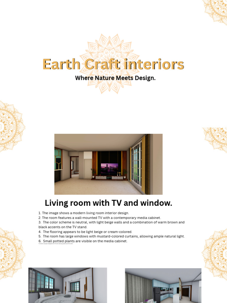 Modern Interior Design by Earth Craft | PDF