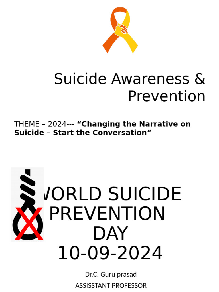 Suicide Awareness & Prevention Strategies | PDF | Suicide | Mental Health