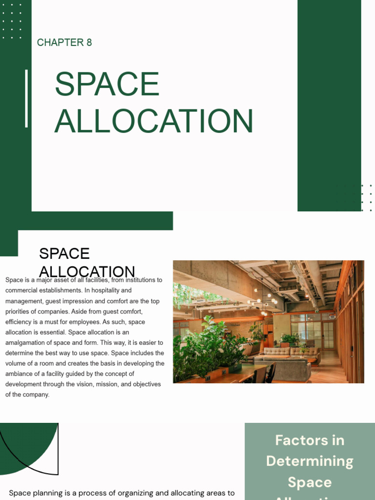 Space Allocation in Hospitality Design | PDF | Restaurants | Kitchen