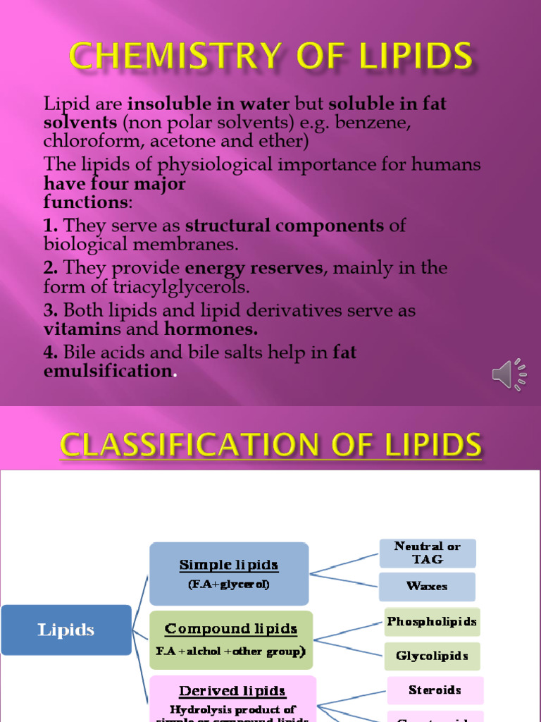 Functions and Types of Fatty Acids | PDF | Fatty Acid | Lipid