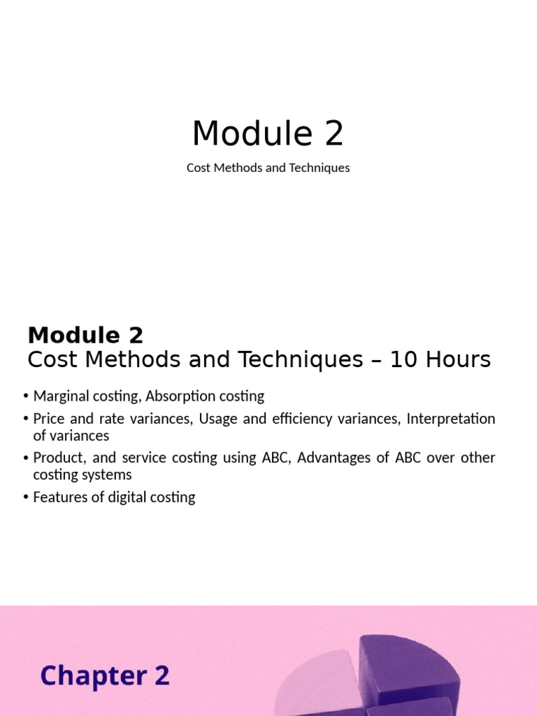 Costing Methods and Techniques Explained | PDF