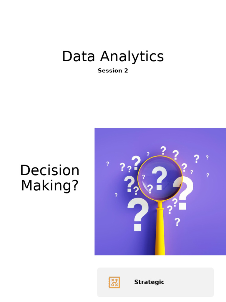 Data Analytics Session2 | PDF | Analytics | Governance