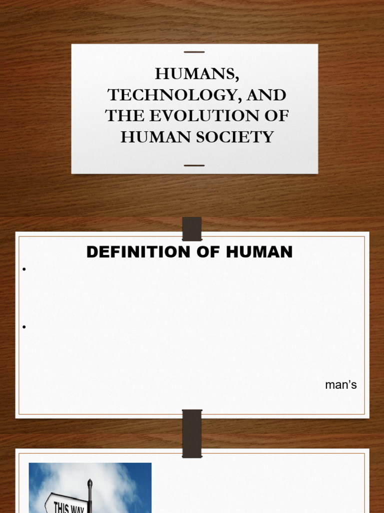 1 PREFINAL Human Technology and The Evolution of Human Society | PDF ...