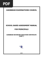 CXC CSEC EDPM SBA Guide | PDF