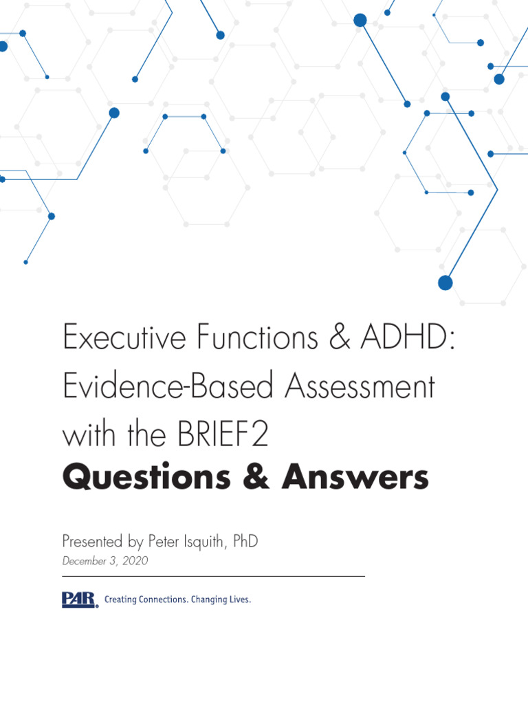 Ef and Adhd With The Brief2 | PDF | Attention Deficit Hyperactivity ...
