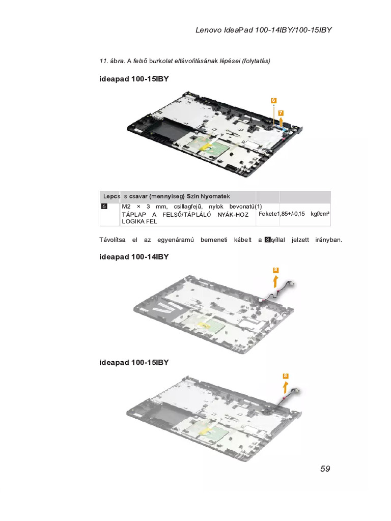 User Manual Lenovo IdeaPad 100 (English - 85 Pages) | PDF