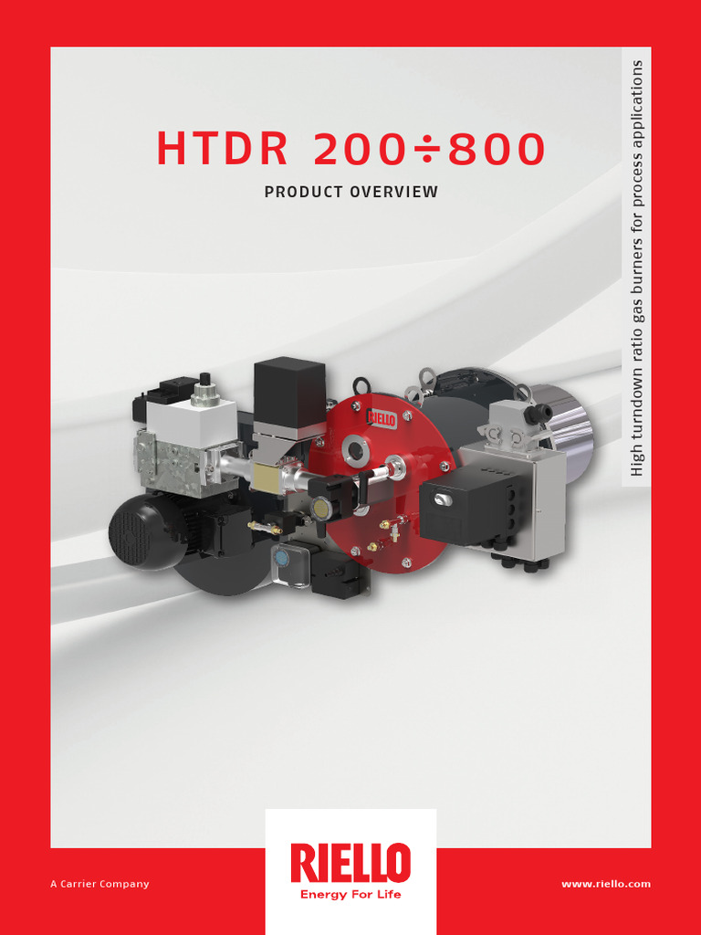 HTDR Series High Turndown Gas Burners | PDF | Combustion | Energy ...