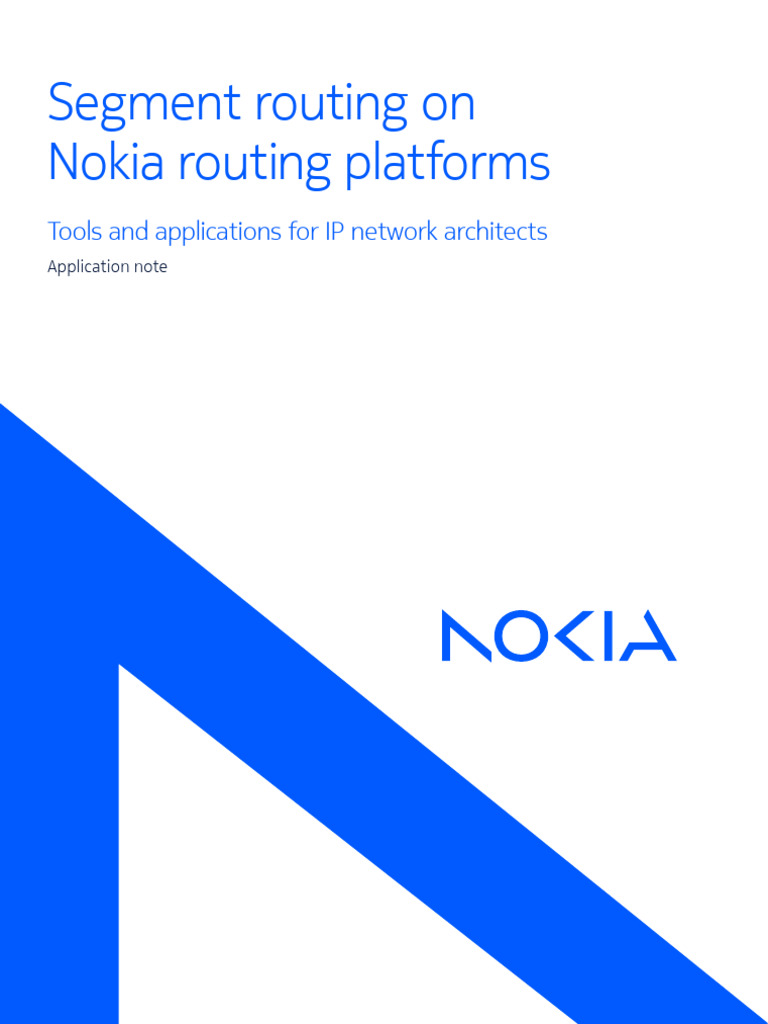 Nokia Segment Routing Overview | PDF | Networking | Multiprotocol Label ...