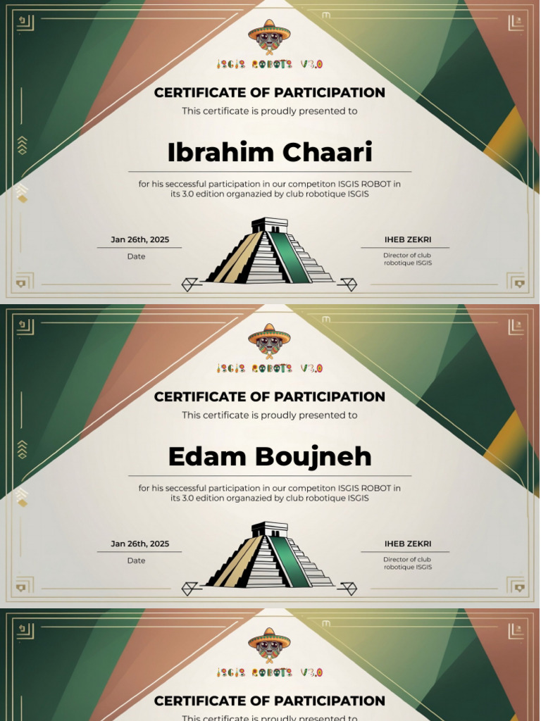 Certifcat Isgi | PDF