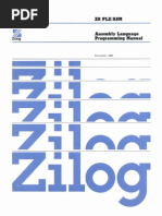 Z8 Assembly Language Programming Manual Dec80