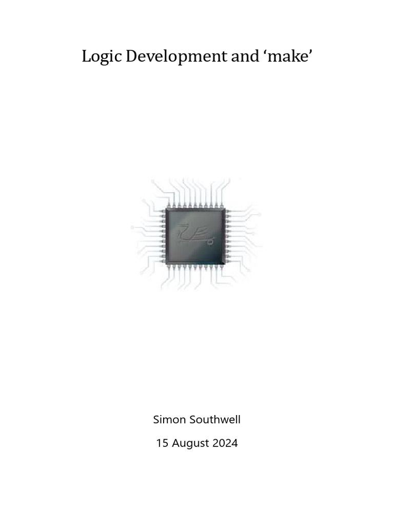 Logic Development and Make | PDF | Command Line Interface | Hardware ...