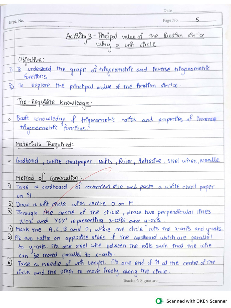 Experiment 3 Class 12 | PDF