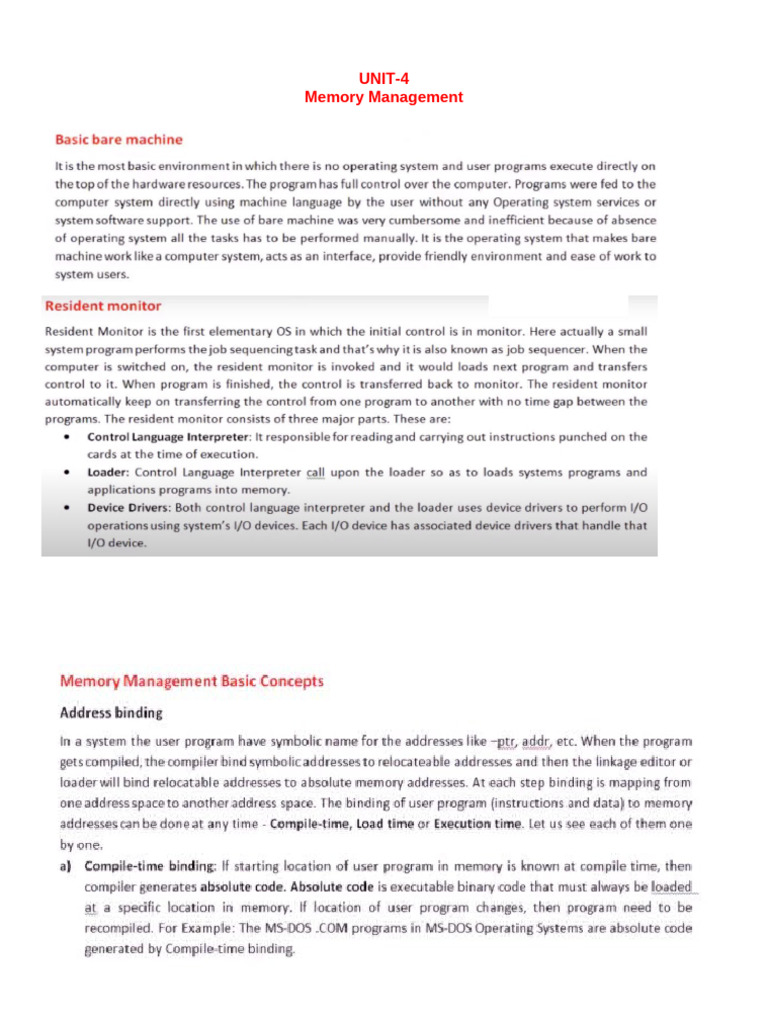 Understanding Virtual Memory Management | PDF