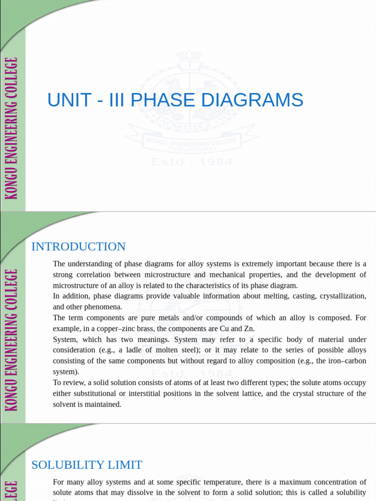 Understanding Alloy Phase Diagrams | PDF | Phase (Matter) | Phase Diagram