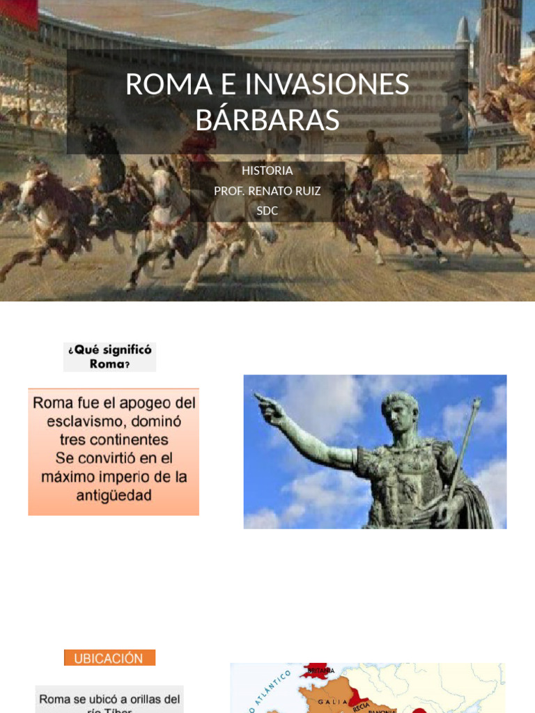 Roma e Invasiones Bárbaras | PDF