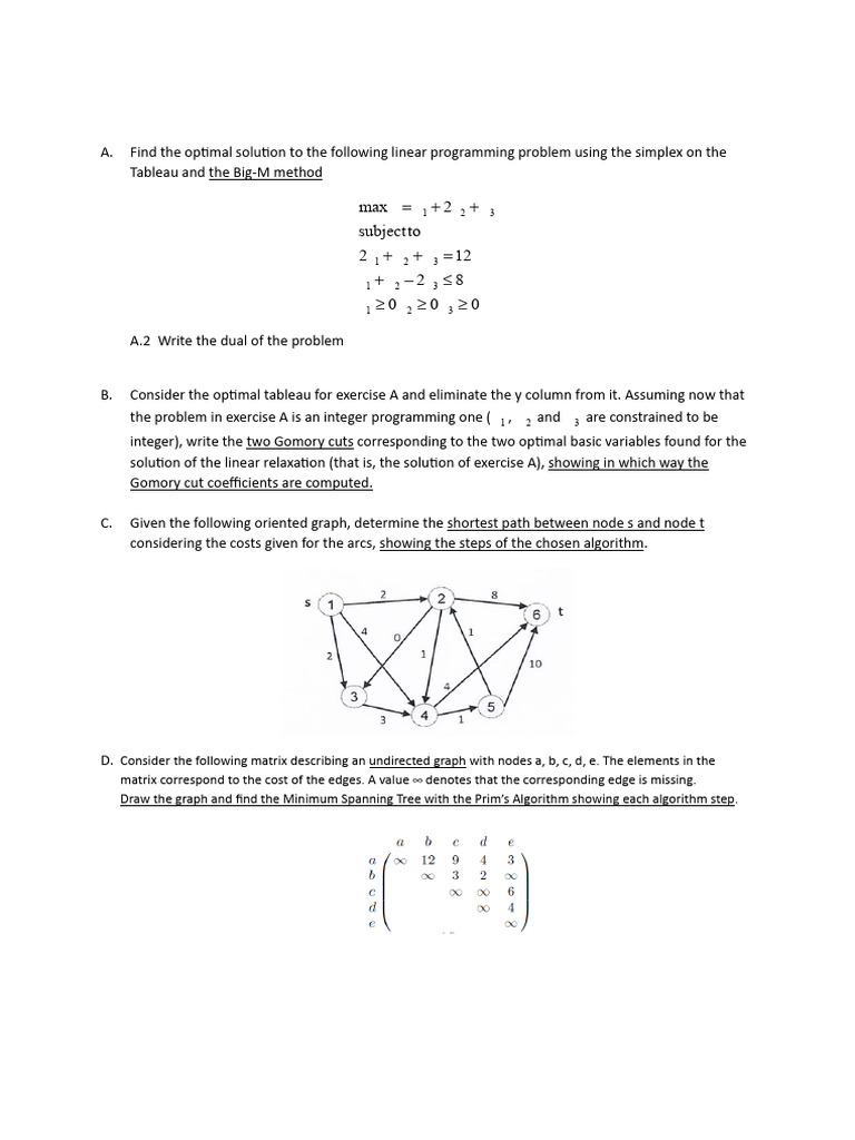 Exam 3 Question | PDF