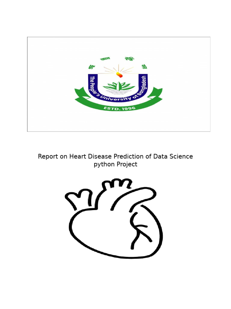 Heart Disease Prediction Project Report | PDF | Data Analysis ...