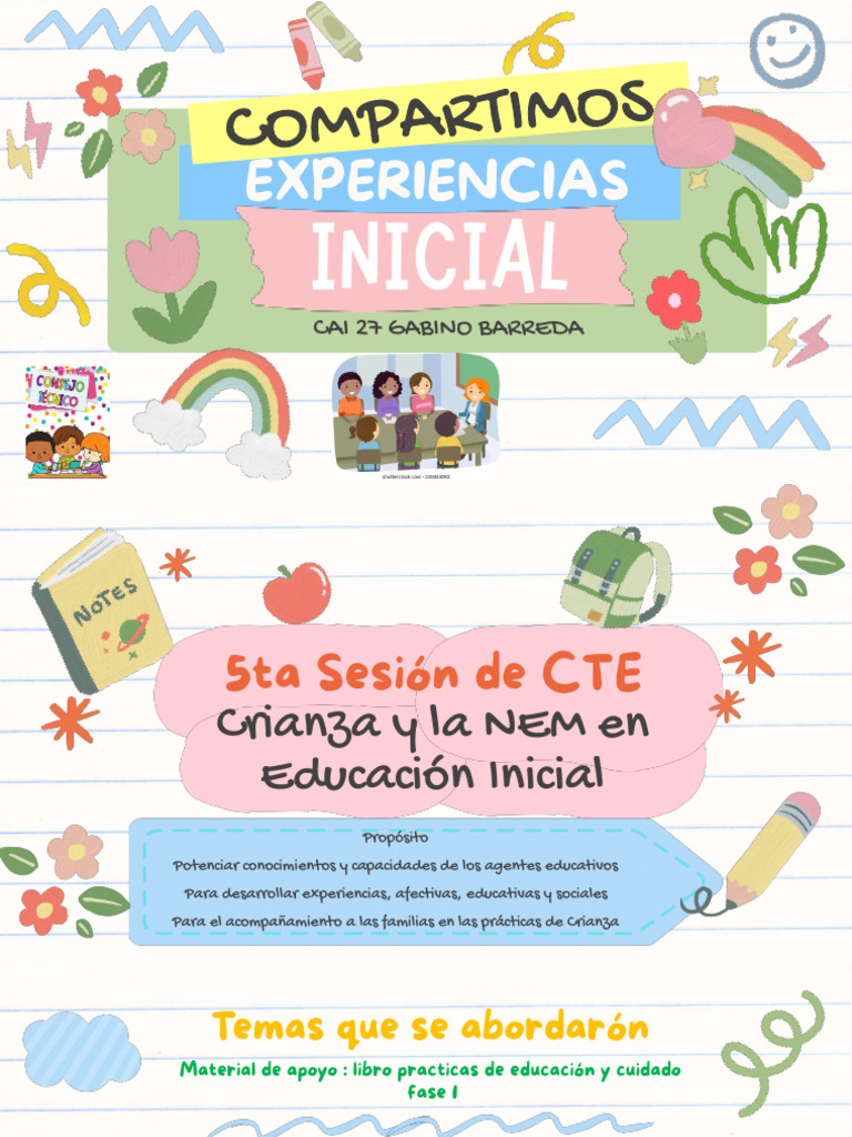 Crianza y NEM en Educación Inicial | PDF | Enseñando | Educación de la ...