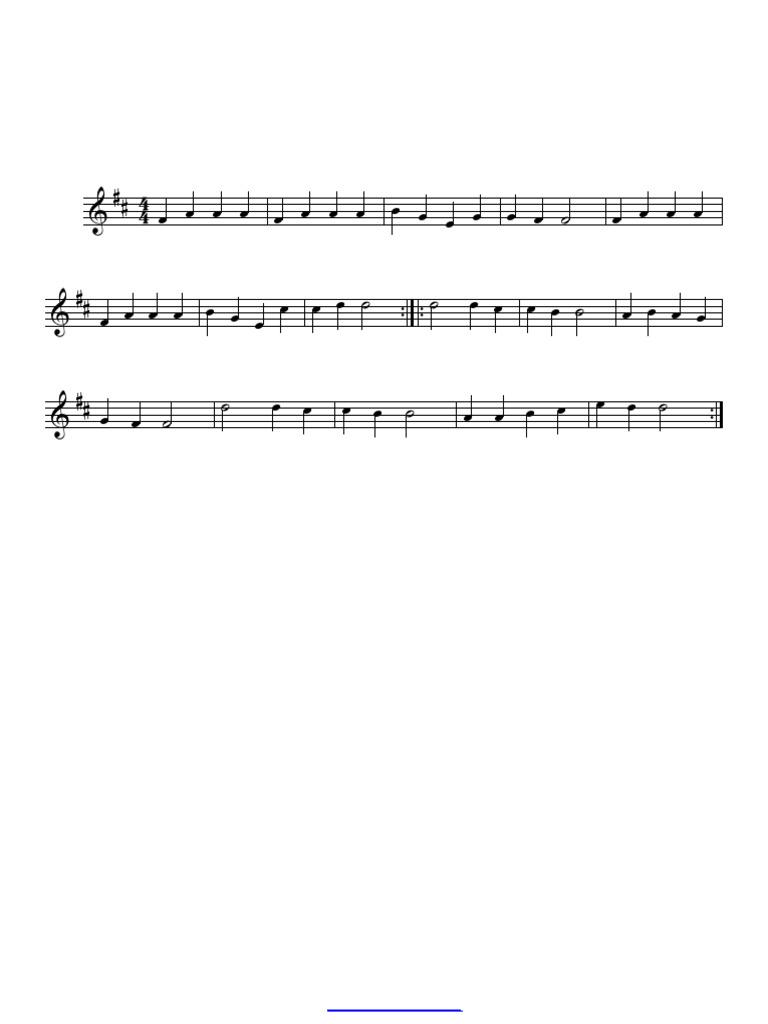 Folk Dance Sheet Music for Strings | PDF | Chamber Music | Continuous ...