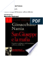 Nascita e Sviluppo Del Fenomeno Nell'Area Dello Jato Edizioni Della Battaglia