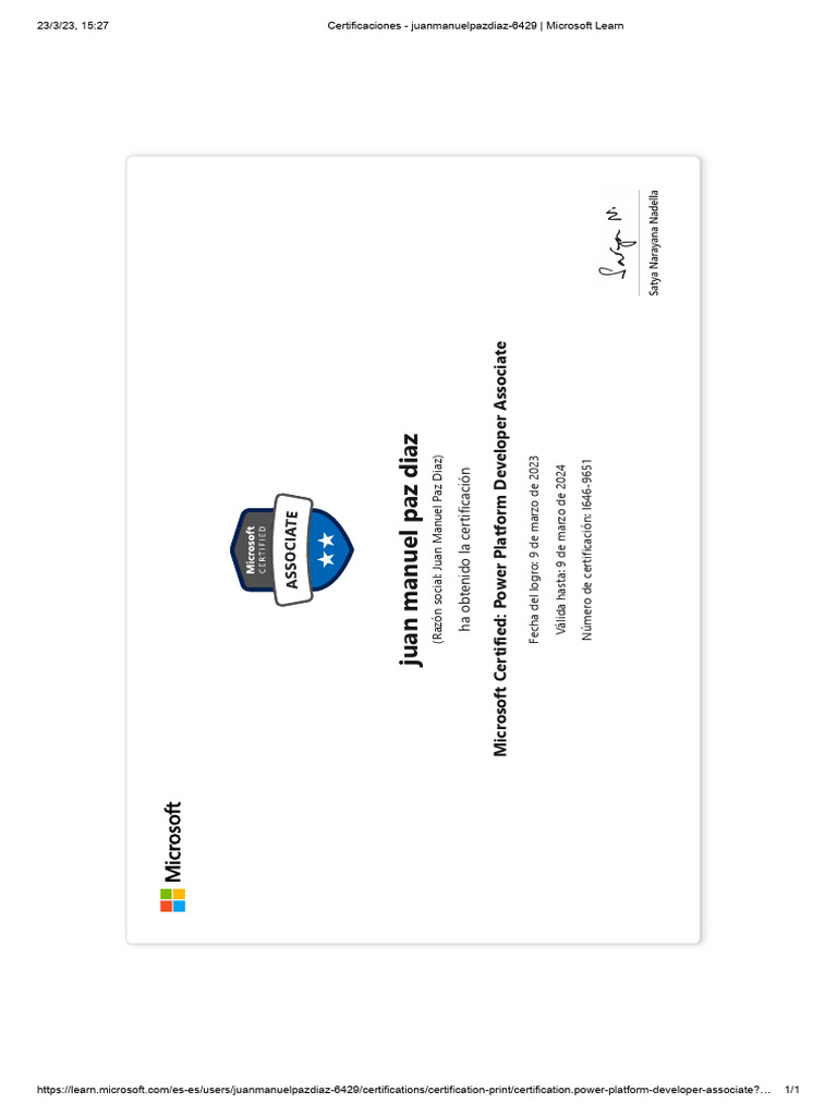 Certificación Power Platform Developer 2023 | PDF