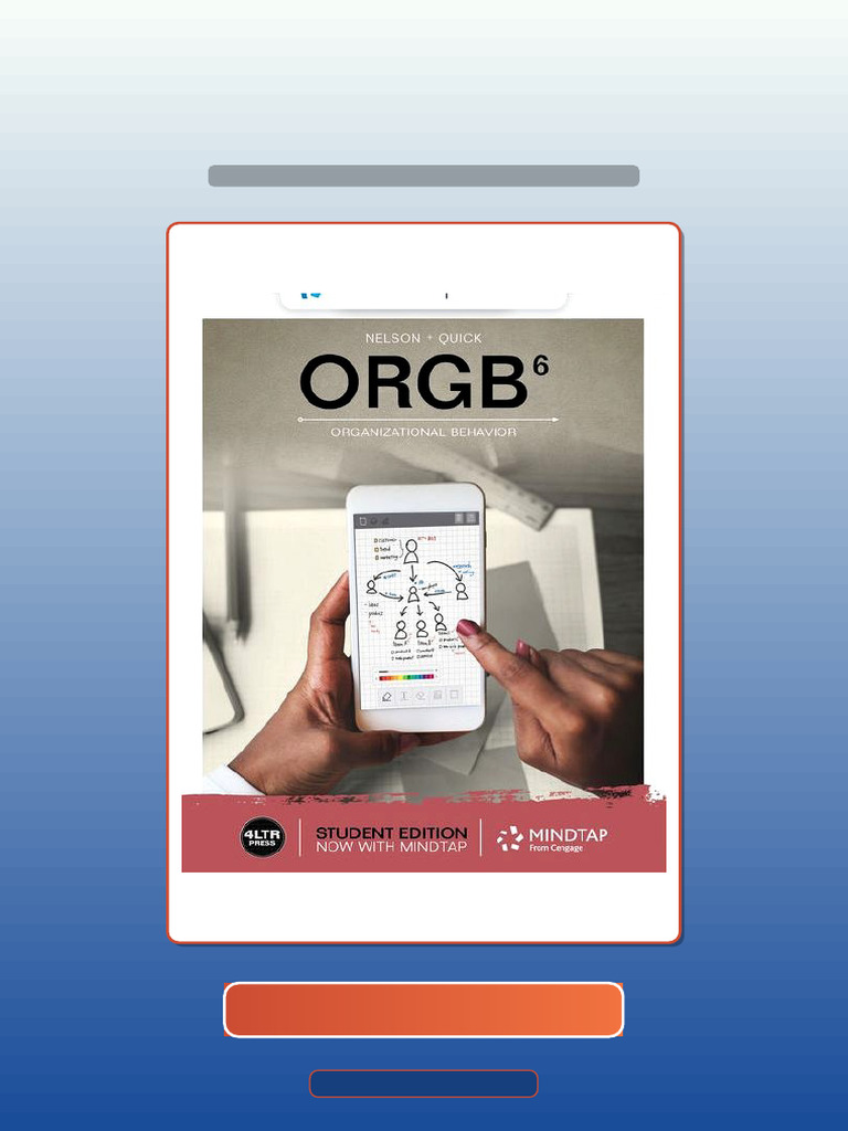 Real Test Bank ORGB 6E Nelson Ebook and TestBank Bundle Digital Bundle ...